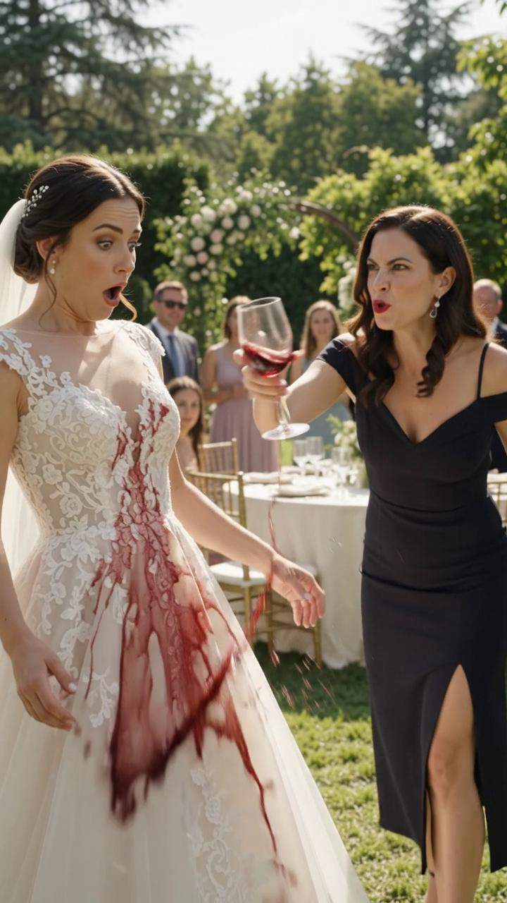 Wedding Chaos EXPOSED: Bride's SHOCKING Counterattack Goes VIRAL at Luxury Garden Reception!
