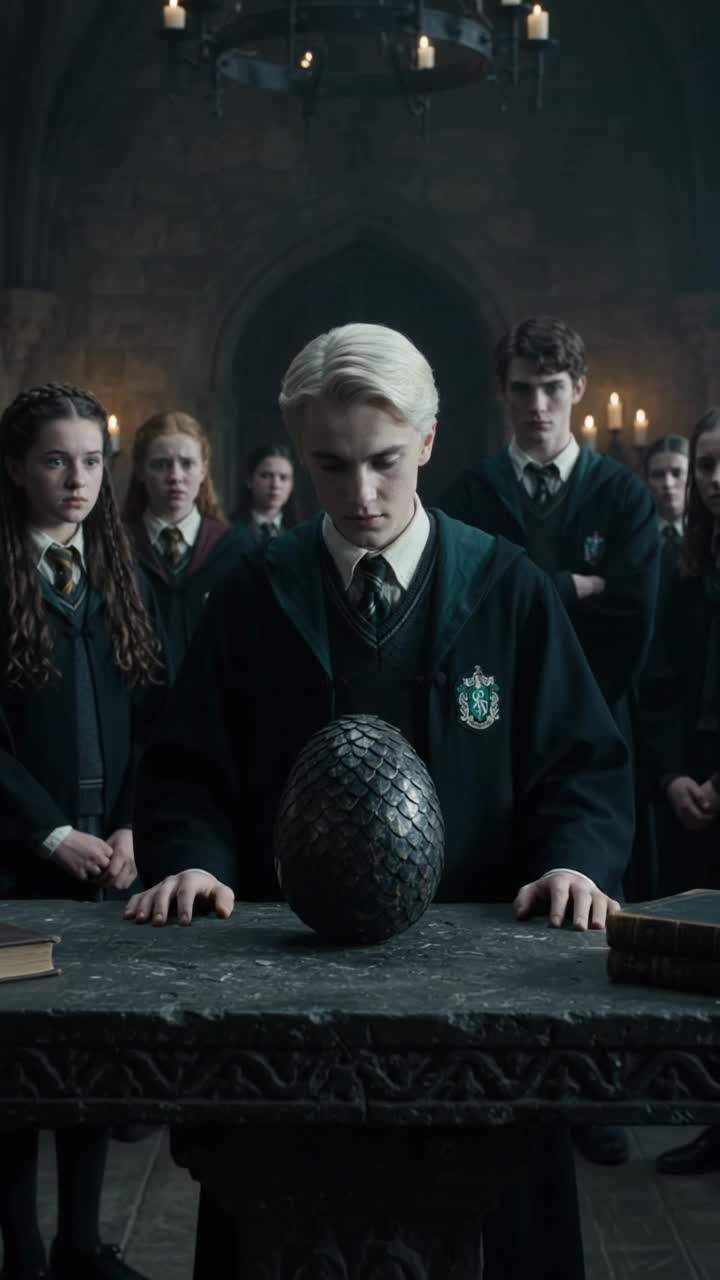 Malfoy's Forbidden Dragon Egg: What He Unlocked At Hogwarts Could Cost Him Everything