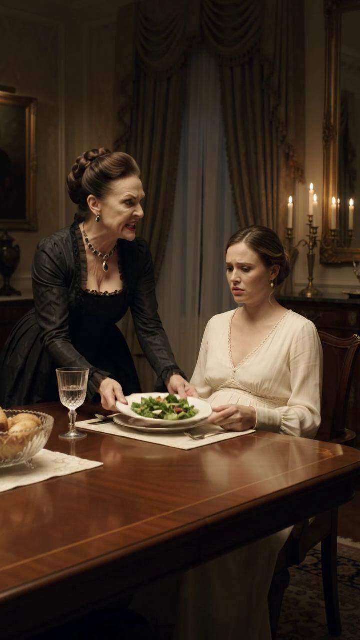 Mother-in-Law Publicly Humiliates Pregnant Heir at Estate Dinner, Never Suspecting She Held the Deed to Their Family Feud and a Shocking Inheritance Dispute!