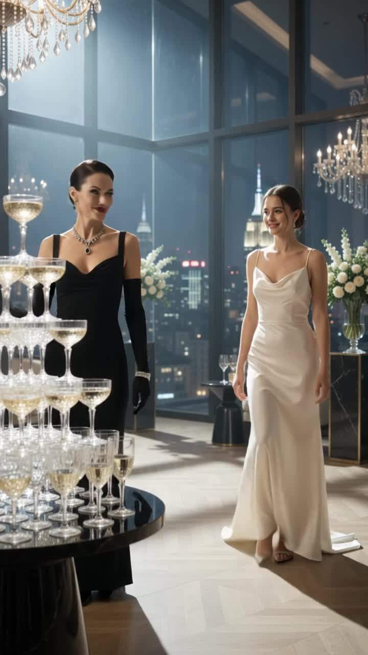 Billionaire’s Fury Unleashed: Luxury Gala Explodes After Executive’s Cruel Attack on Mystery Woman