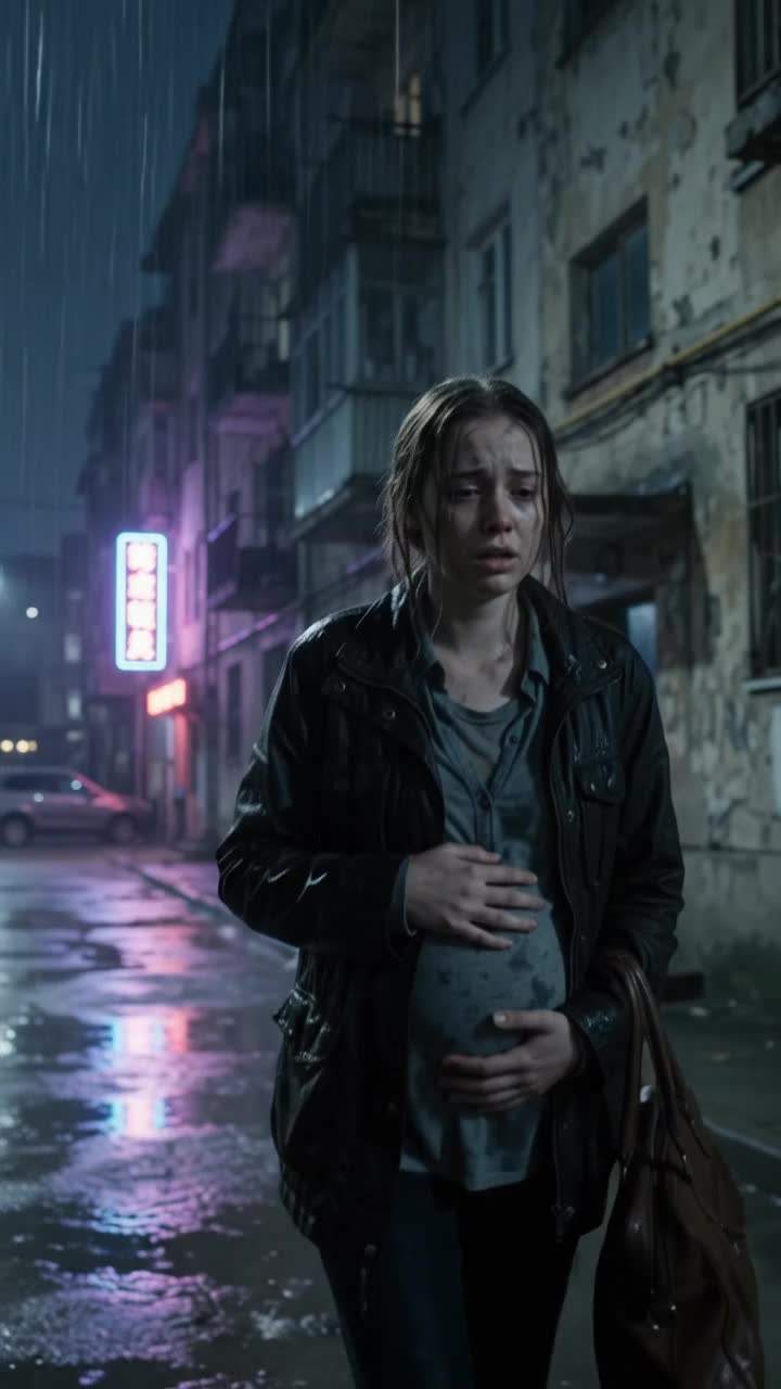 Rain-Soaked Alley: Billionaire Finds Secret That Ignites Family Scandal!