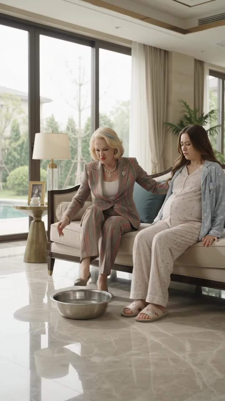 Mother-in-Law's Cruel 'Purity Test' Ends in SHOCKING WATER ATTACK: Pregnant Wife's Mom Unleashes FURY in Viral Family Drama!