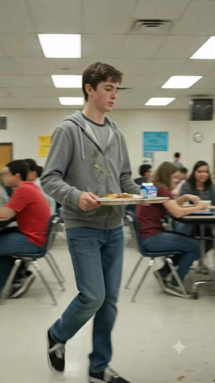 I still feel the cafeteria floor on my back.