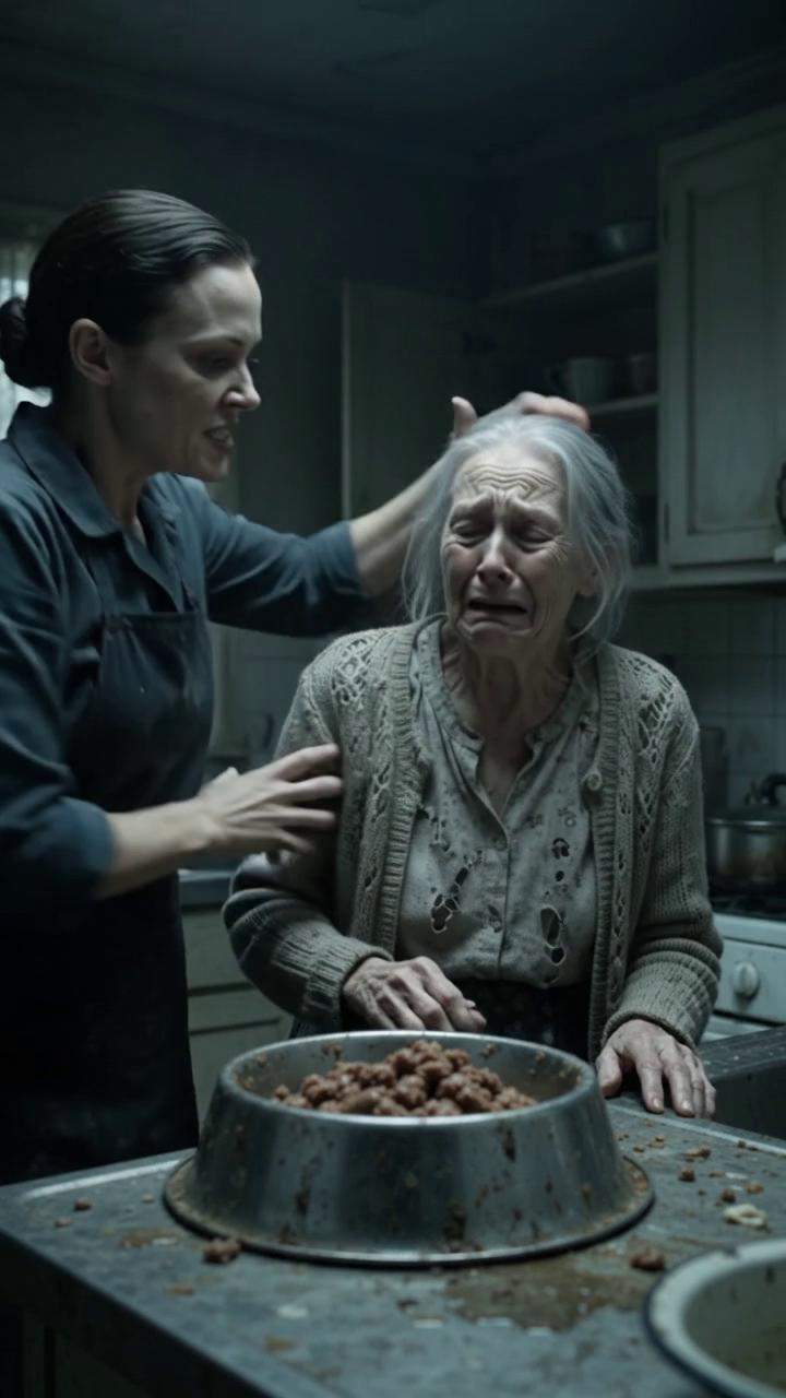 Wife Forces Mother-in-Law To Eat From Pet Bowl: A Shocking Family Betrayal Sparks Marriage Crisis.