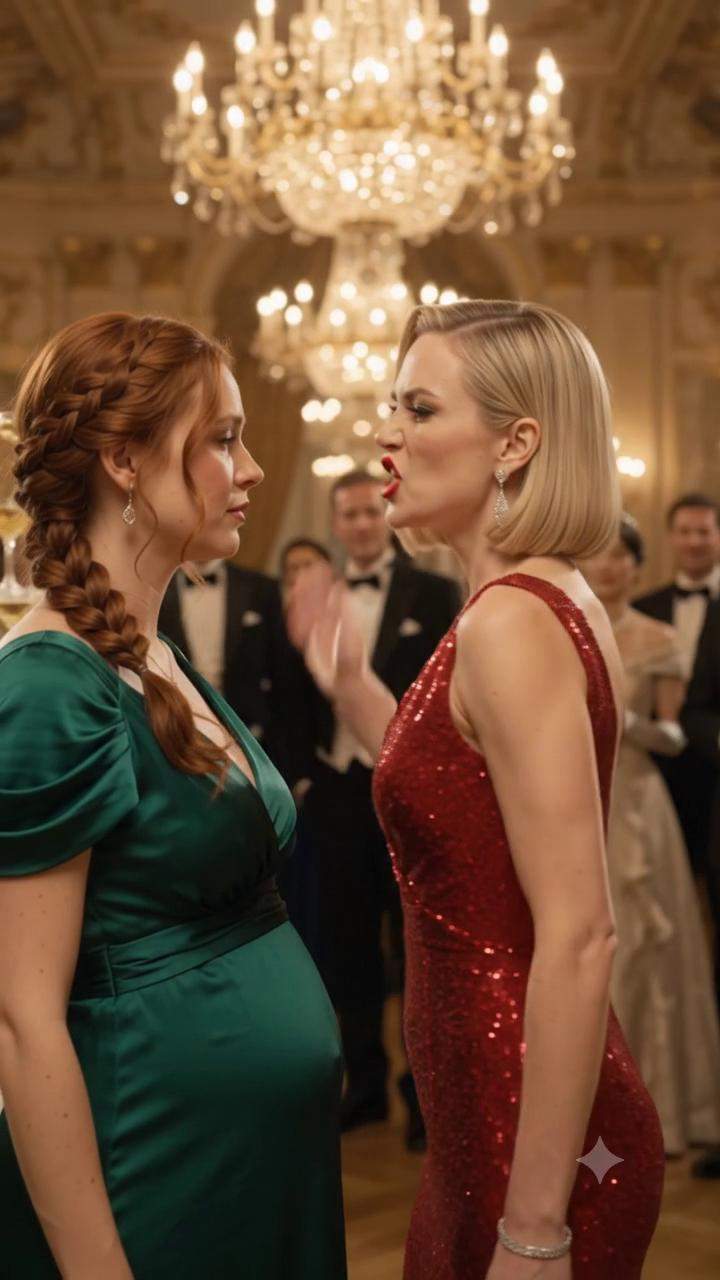 Ballroom Betrayal: Pregnant Socialite's Secret Inheritance Exposed in Champagne Chaos