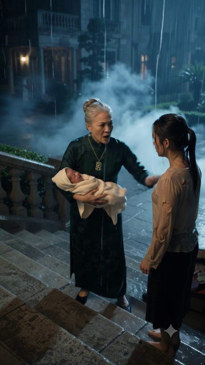 Mansion Matriarch's Shocking Rejection: Forbidden Legacy Exposed by Ancient Crest in Rainy Night Betrayal!
