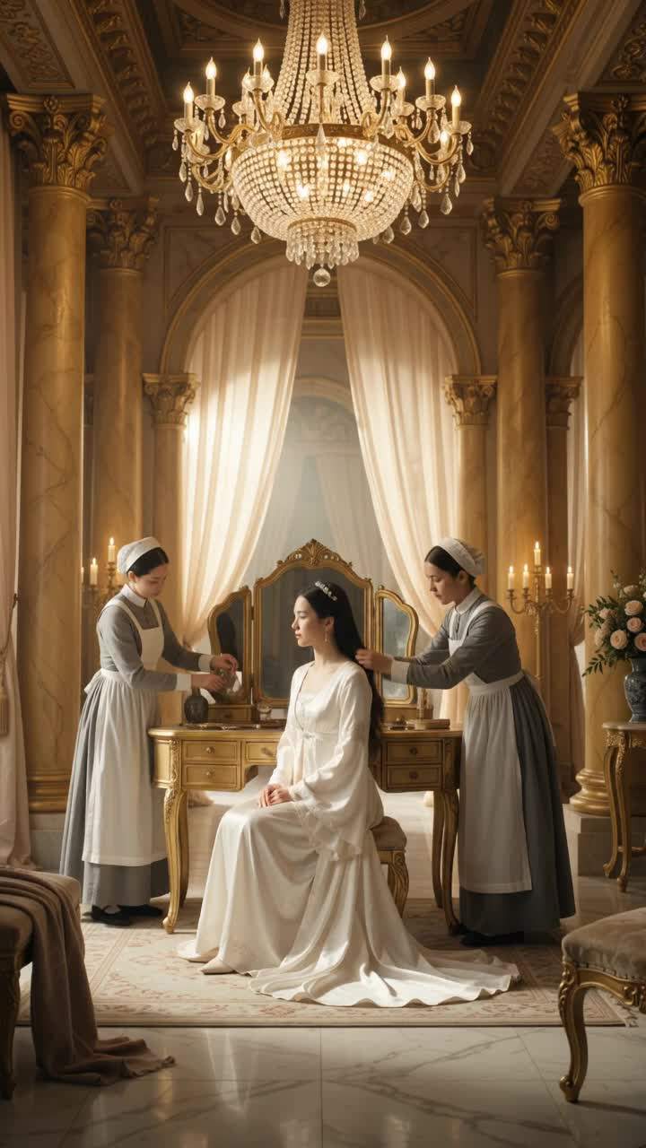 The Princess Was Adorning Her Royal Wedding Crown. What Awakened Inside Her Terrified Everyone, Revealing an Ancient Magic & A Royal Secret.