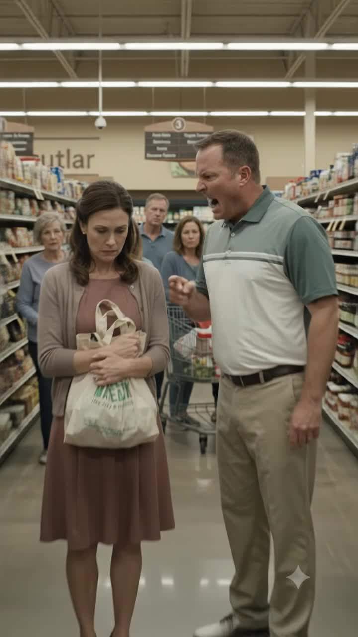 He Shouted at Me in Aisle Five, But a Secret Call Set Me Free