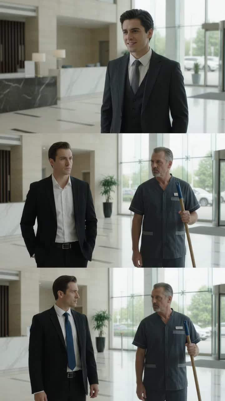 I Stood By as My Boss, Disguised as a Cleaner, Unleashed a Humbling Lesson