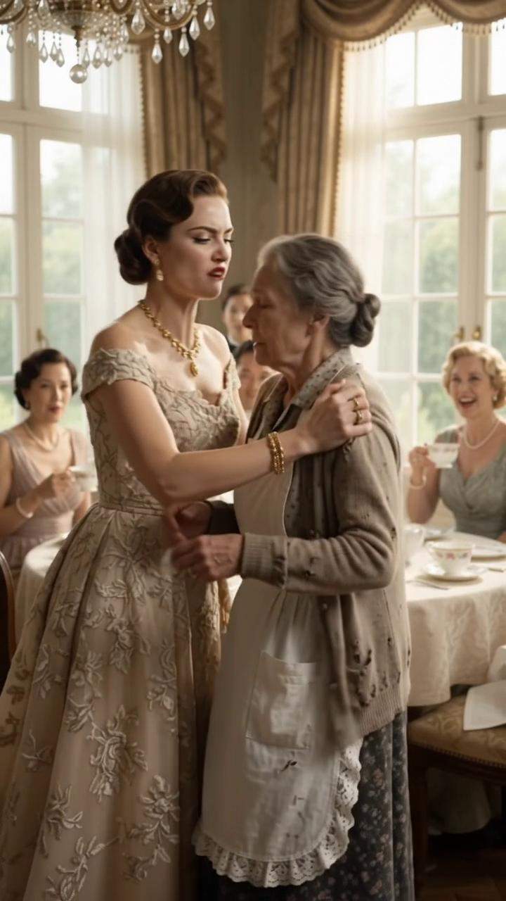 Heiress Humiliates Matriarch With Ancient Apron: Family Fortune Explodes In Shocking Tea Party Betrayal