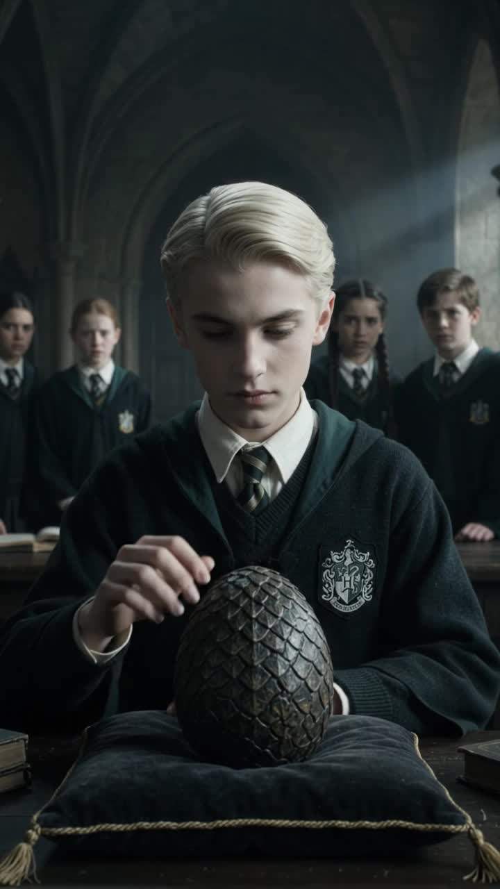 Hogwarts Shaken: Slytherin Student Unveils Ancient Terror in Forbidden Ritual – Professors Stunned!
