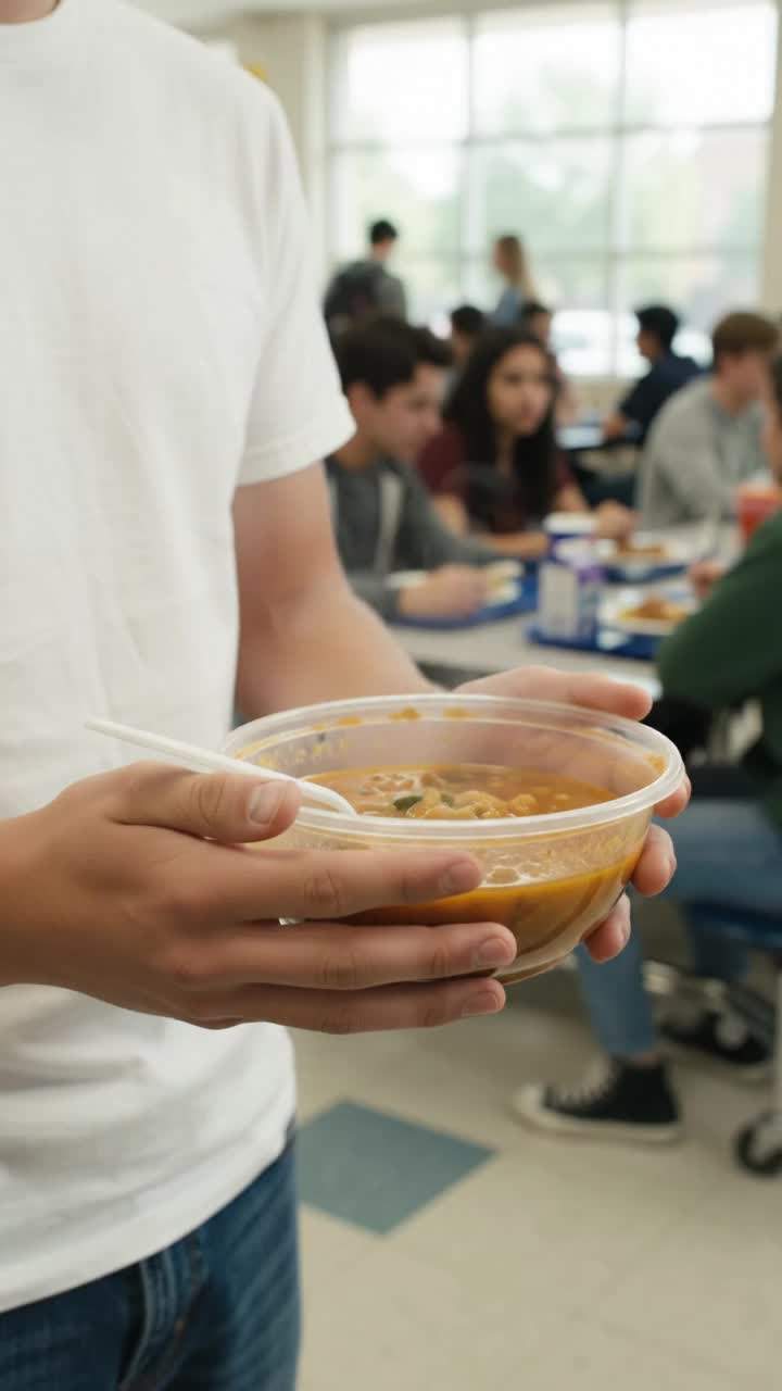 The day my homemade soup landed all over my new white shirt.