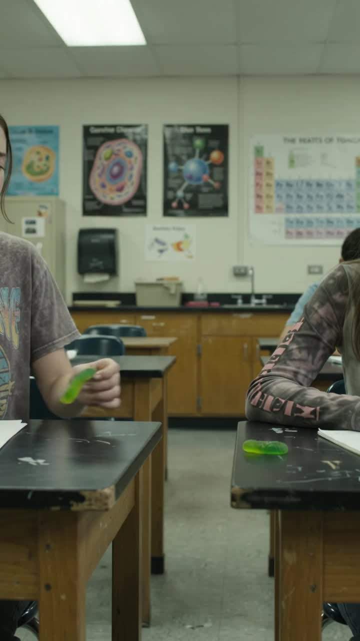That one science class where my candy became public evidence.