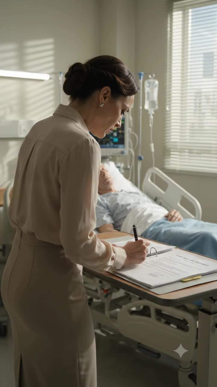The Day I Caught My Sister-in-Law Trying to Erase My Father's Last Wishes