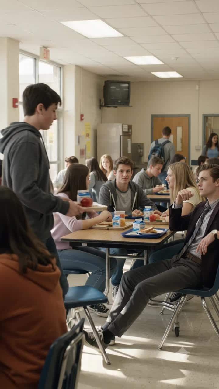 I still feel the cafeteria floor on my back.