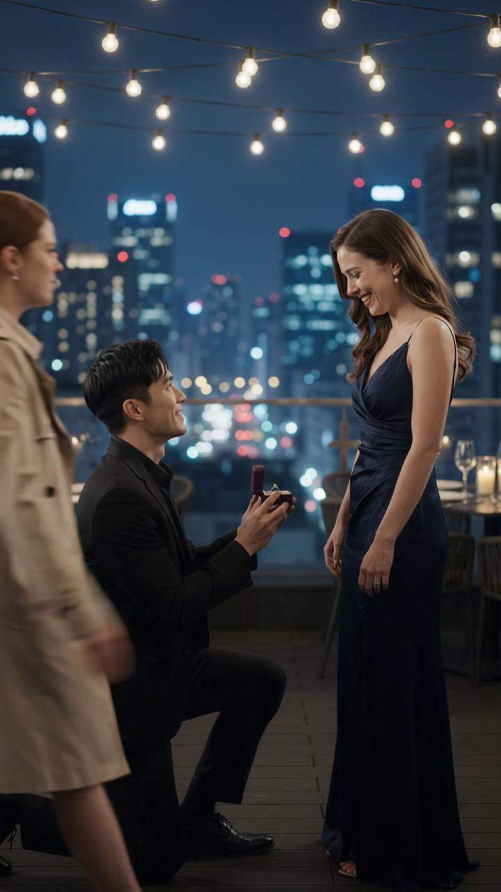 Rooftop Proposal Scandal: His Romantic Gesture Was A Deception, But Her Wedding Ring Revealed The Ultimate Corporate Betrayal