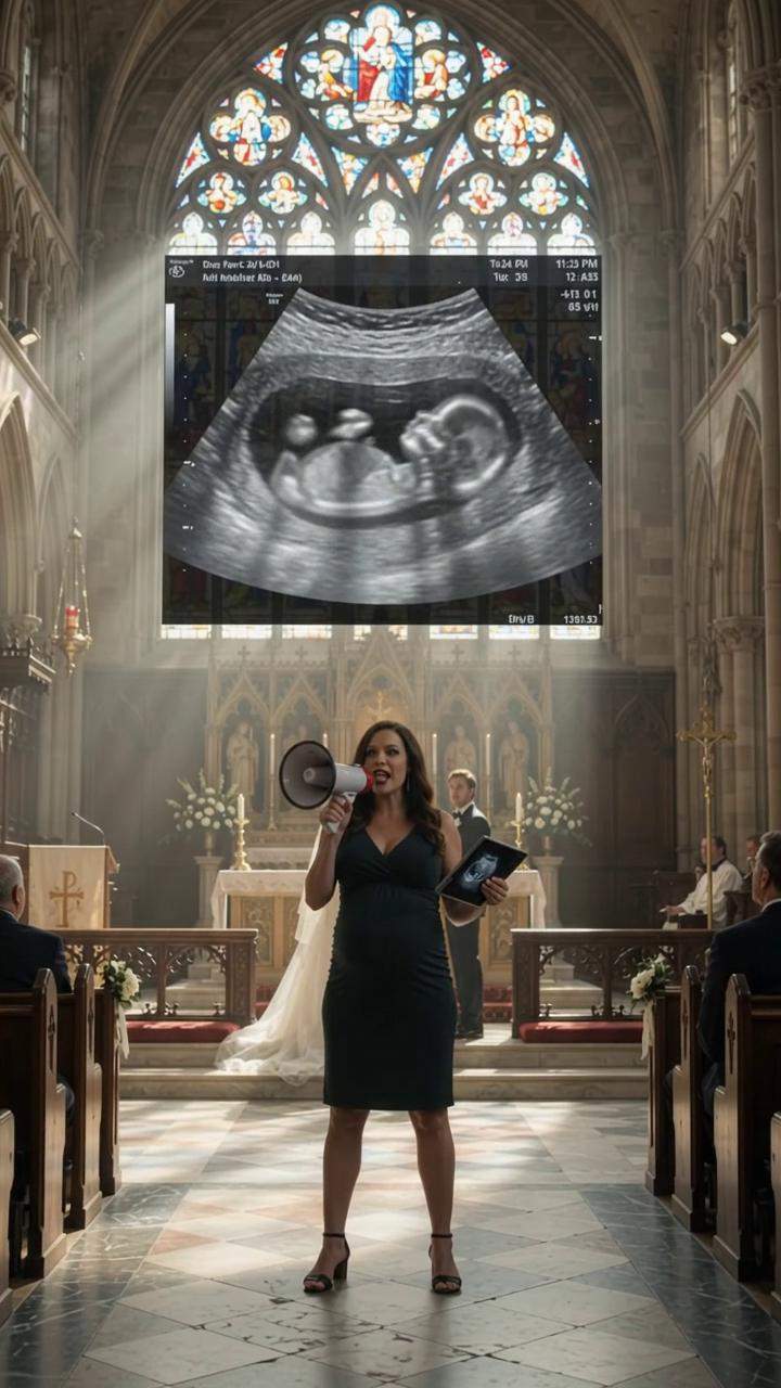 Altar Hijacked: Shocking Ultrasound Reveals Groom's Hidden Child, Wedding Explodes