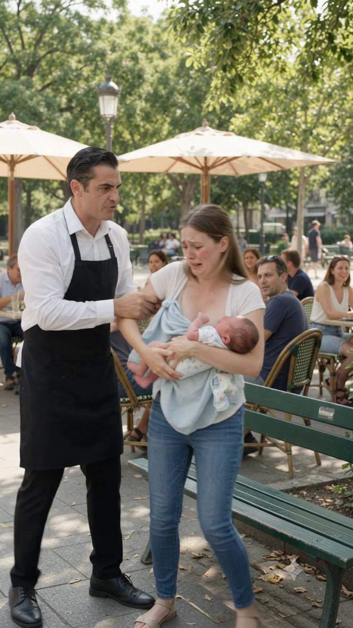 Cafe Manager Grabs Nursing Mom in Public, But The REAL Reason Behind Her FRENZY Will Shock You. #CafeDrama #PublicFeedingRights #ManagerMeltdown