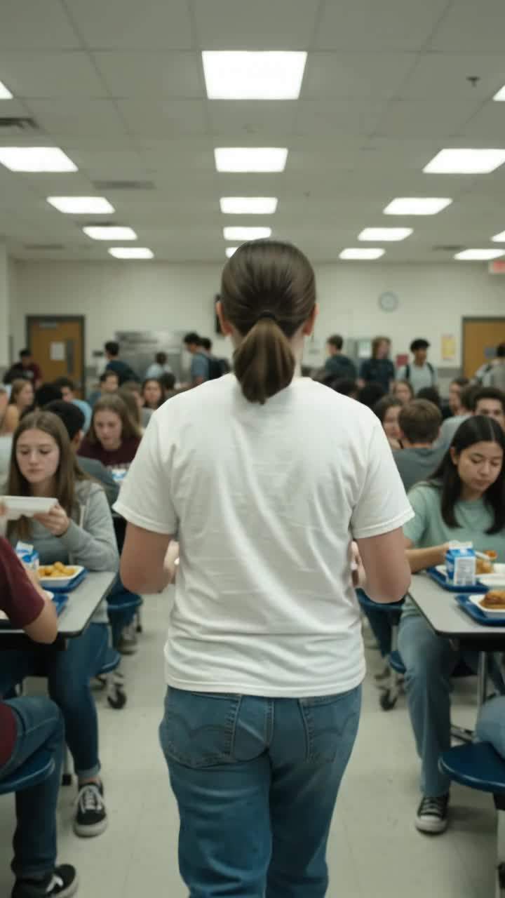 I still remember the silence after my tray went flying in the cafeteria.