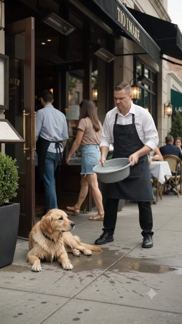 Luxury Restaurant Meltdown: Waiter's Cruel Act Unmasks CEO's Secret, Sparking Public Outrage and Corporate Scandal.