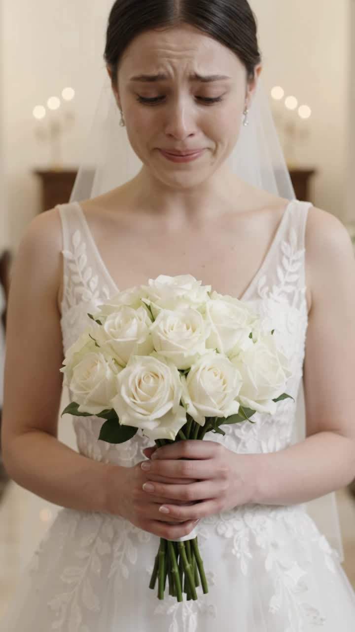 I saw my fiancé fall from the balcony just as our wedding vows began.