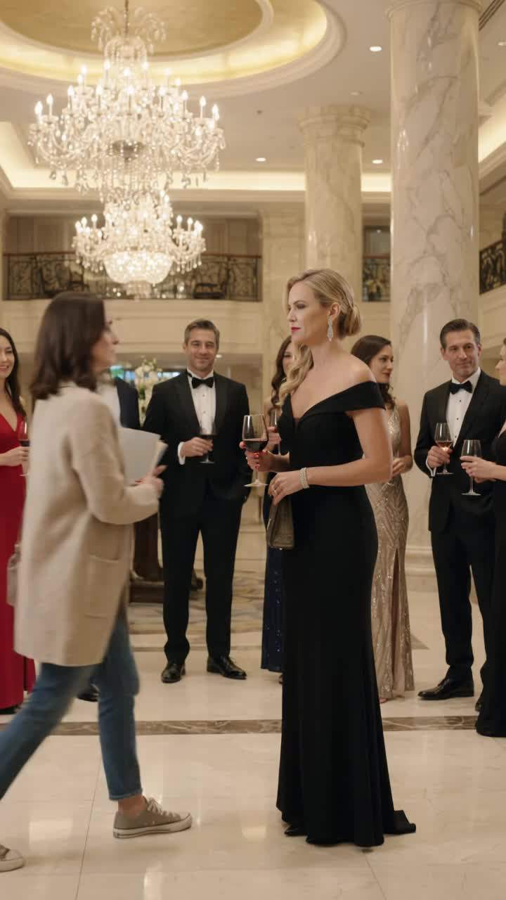 Undercover Hotel CEO Humiliated by Socialite's Spilled Wine, Sparks Corporate Humiliation and Luxury Drama.