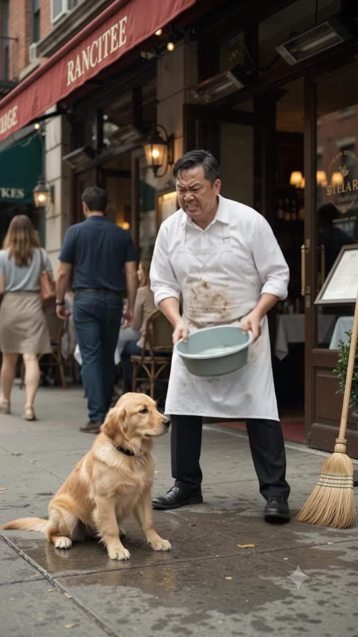 Waiter Douses 'Stray' Dog with Toxic Chemicals, Unknowingly Threatens Tech Tycoon's Critically Ill Child — The Viral Fallout Is Staggering.