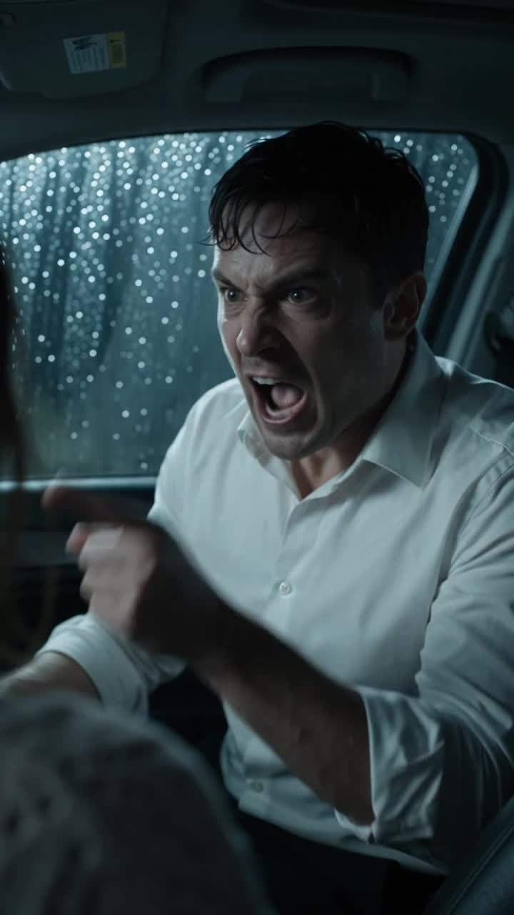 Pregnant Wife Abandoned in Midnight Downpour: His Secret Betrayal Exposed!