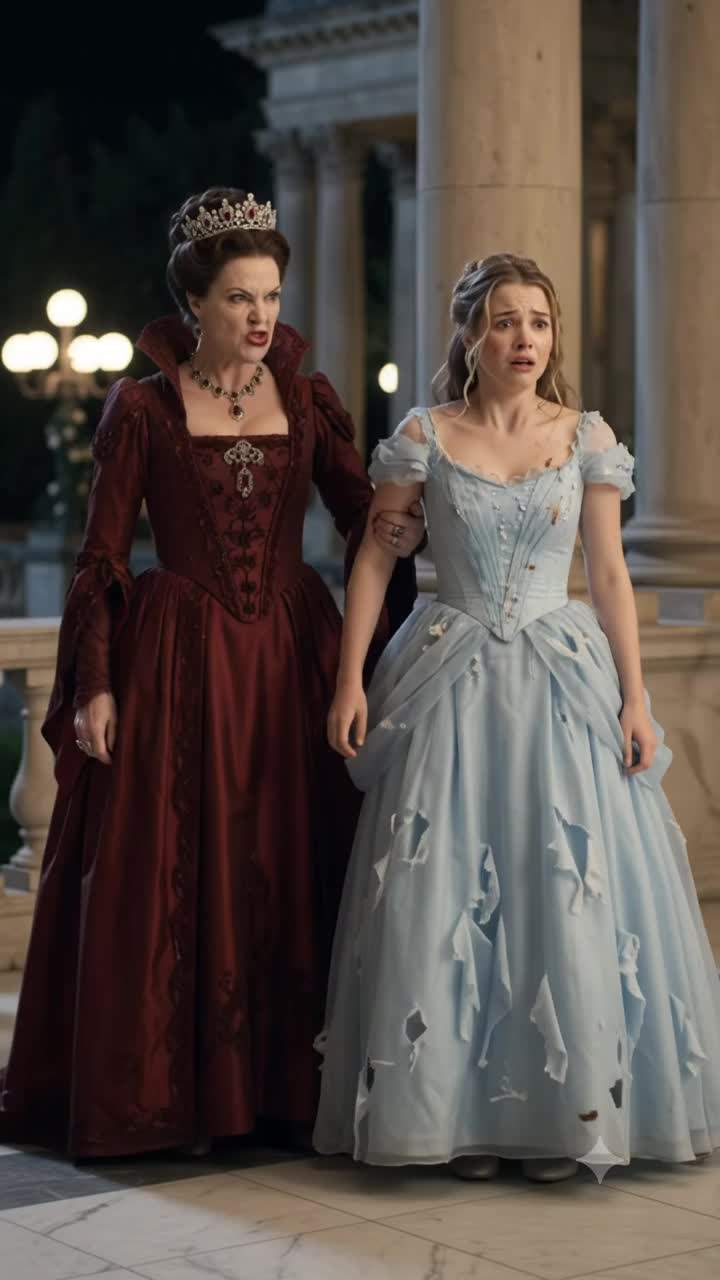 Royal Ball Humiliation: Queen Throws Young Woman Into Trash After Secret Is Exposed!