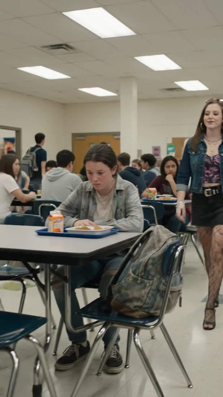 The day my old backpack strap snapped at lunch.