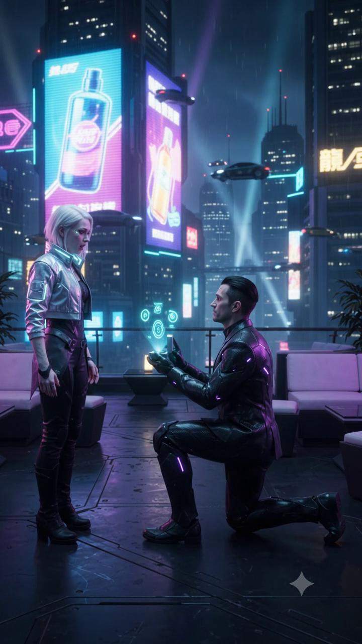 Holographic Proposal Disaster: Secret Corporate Betrayal EXPOSED by Cyber-Woman in Shocking Twist!