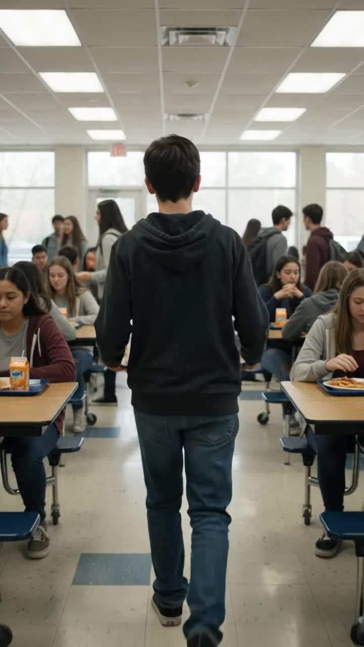 I still think about the day my lunch tray went flying in the cafeteria.
