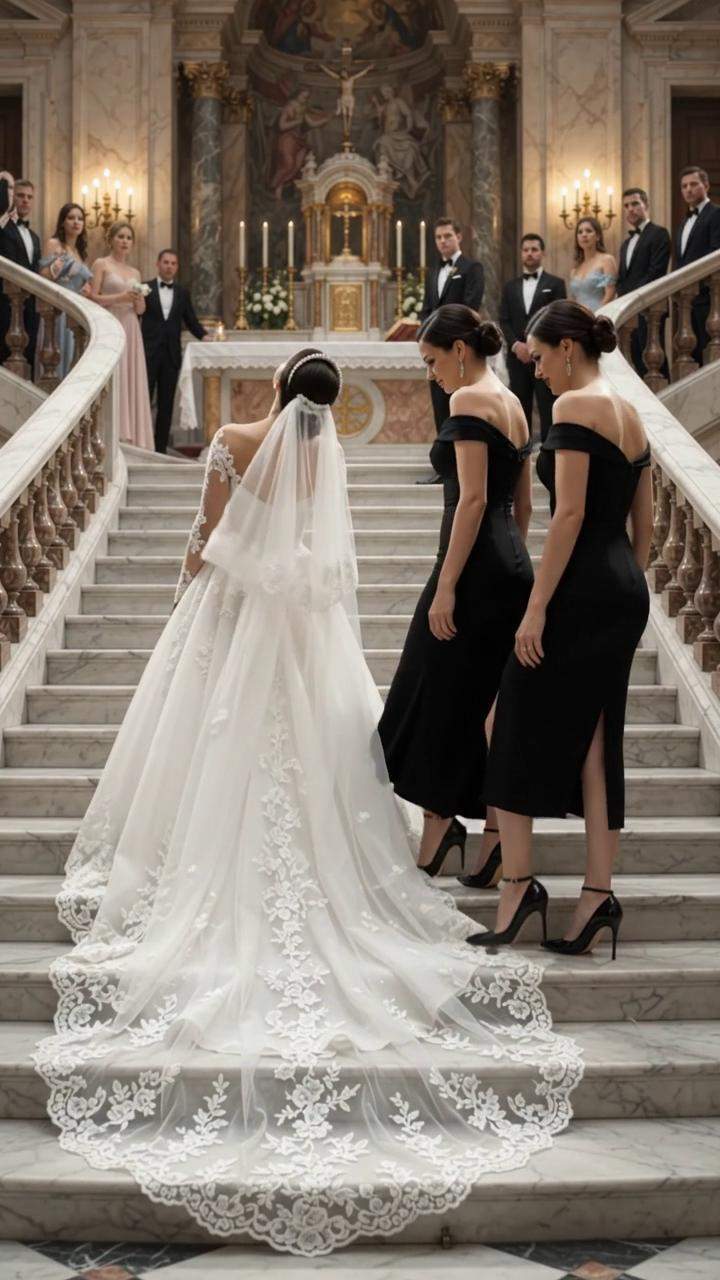 Wedding Day SHOCKER: Groom's Sisters Tried to Trip the Bride, But Her Veil Had a Secret!