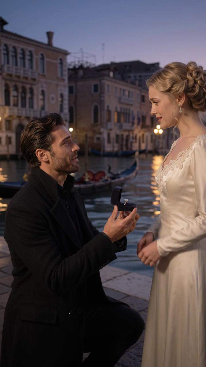 Venetian Scandal: Aristocrat's Engagement Ring Plunges into Canal Amidst Shocking Revelation – What Secret Did He Hide?
