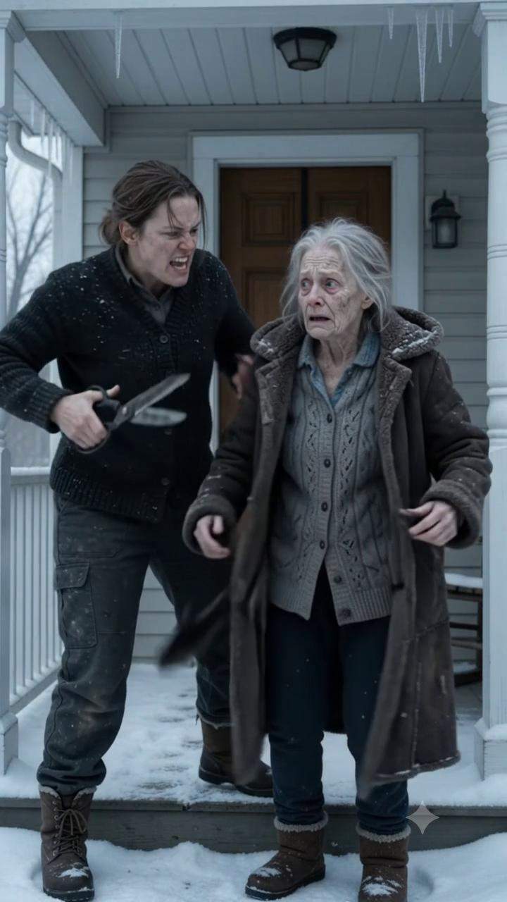 Winter's Vengeance: Daughter-in-Law's Ruthless Act Over a Hidden Family Legacy Uncovered by Son's Return, a Shocking Secret in the Blizzard.