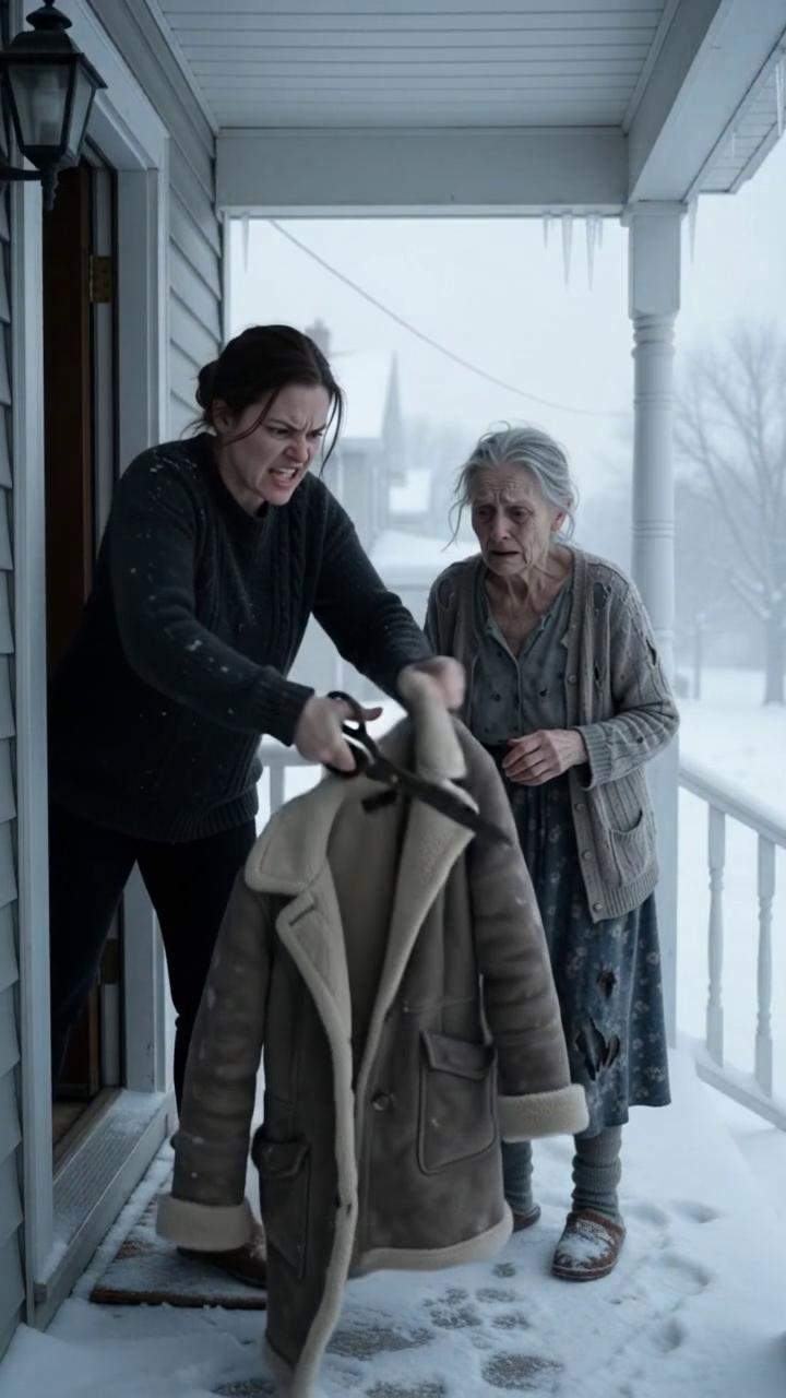 Blizzard Betrayal: She Shredded Her Mother-in-Law's Last Warm Coat, Unveiling a Family's Secret Legacy!