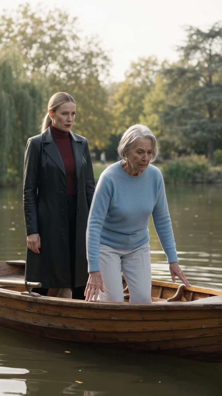 Inheritance Betrayal: Daughter-in-Law Shoves Mother-in-Law Into Crocodile-Infested River As Shocking Secret Unravels.