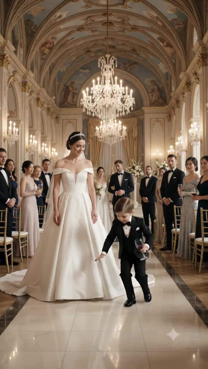 Heirloom Gown Rips at Luxury Wedding, Unveiling a Secret That Ignites Brutal Family Scandal and Stops the Ceremony Cold.