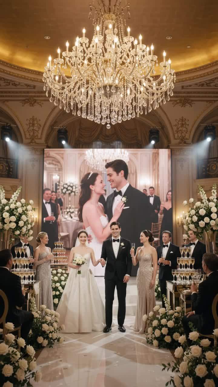 Billionaire Wedding Shattered: Groom's Secret Identity Sparks Dynasty Scandal