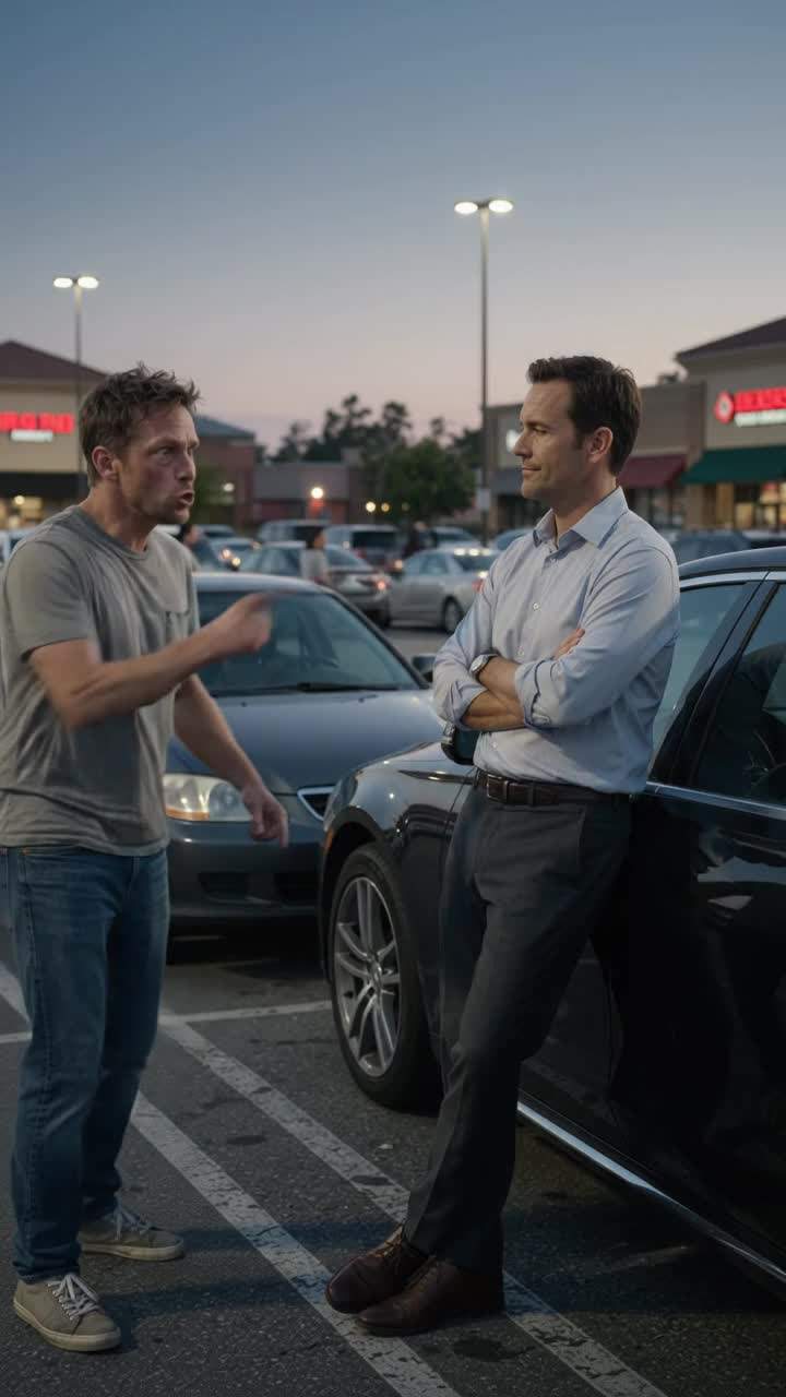 He Thought He Owned the Parking Lot, Until My Key Spoke Volumes