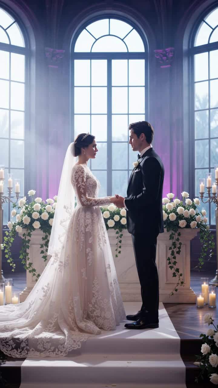 Altar Ambush: High Society Wedding Descends into Chaos as Mystery Woman Unveils Groom's Dark Secret!