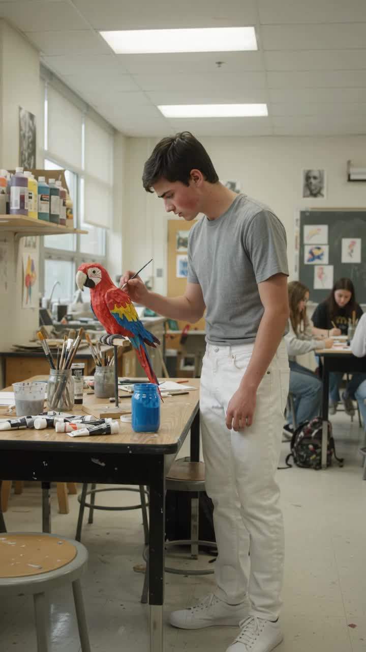 The day my art project exploded on my new jeans in front of everyone.