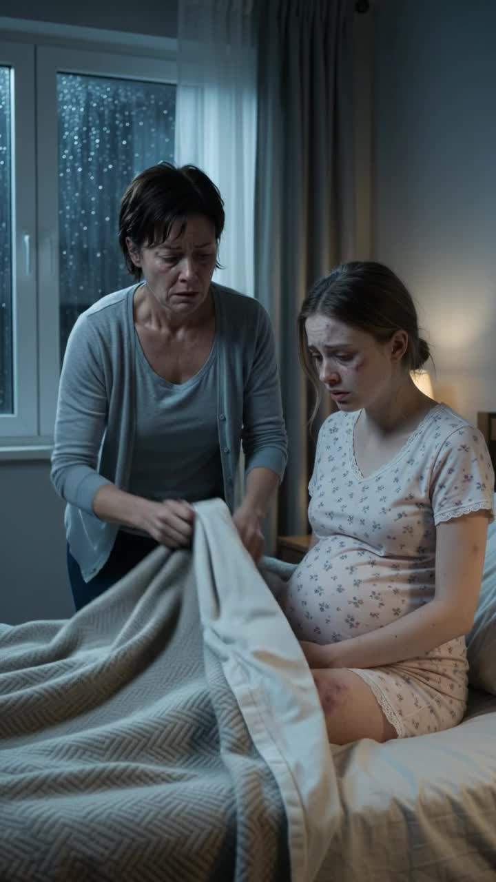 A Mother's Horror: The Silent Scars on Her Pregnant Daughter Unveil a Family's Darkest Secret