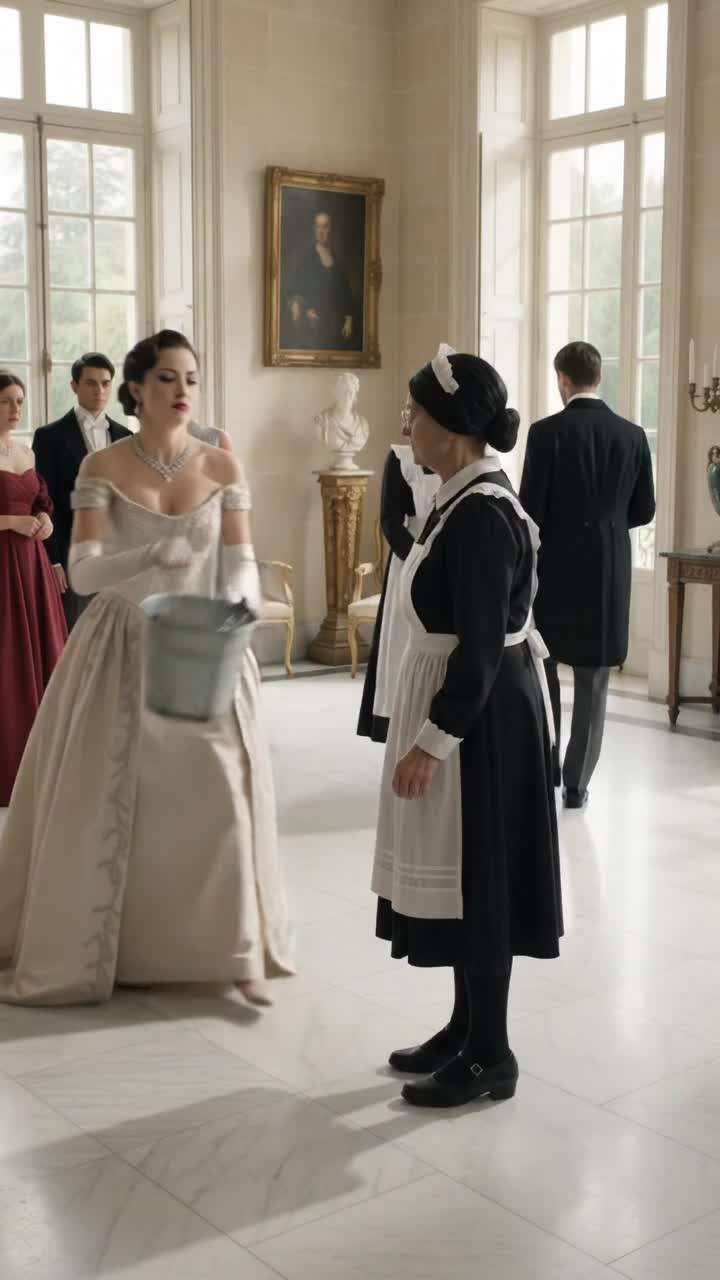 Socialite's Cruel Prank on Maid Exposes Shocking Truth, Igniting Aristocratic Scandal and Family Downfall