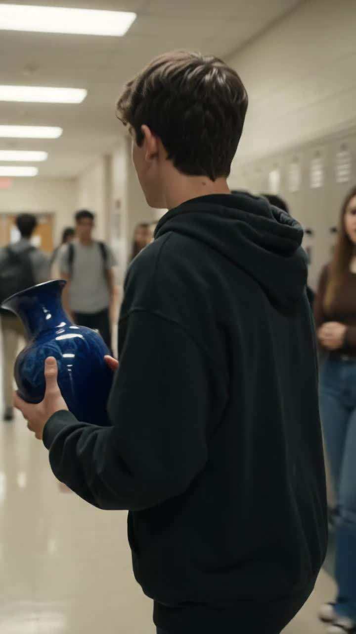The day my art project exploded all over the hallway and everyone just watched.