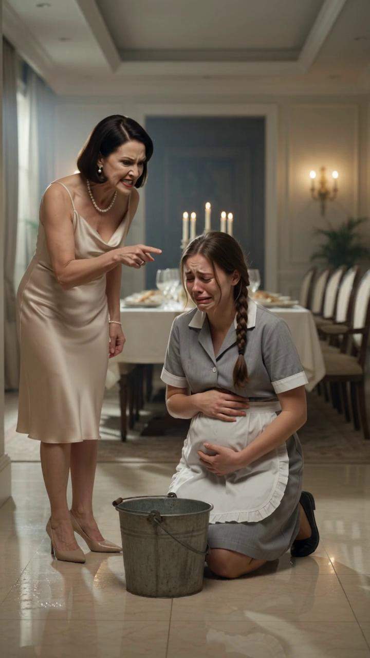 "Useless Parasite!" Wealthy Socialite Drowns Pregnant Maid, Until Son Screams "That's MY Child!" Unveiling the Mansion's Darkest Secret.