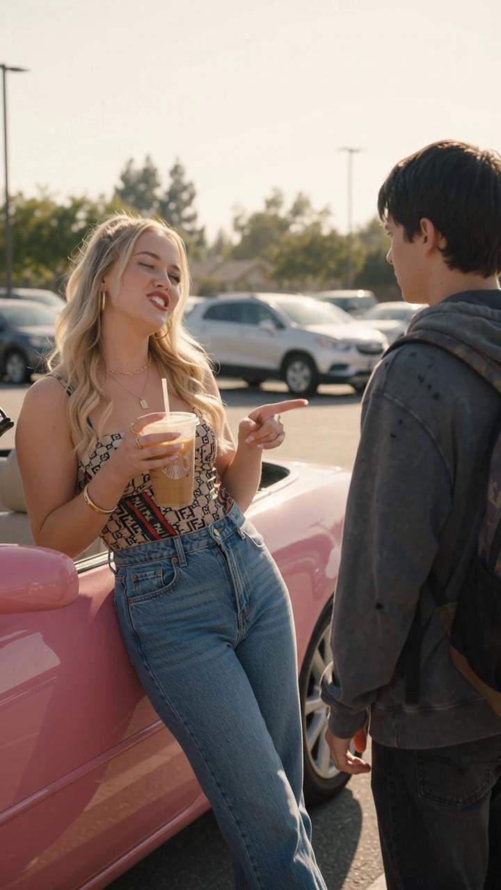 Billionaire's Shocking Parking Lot Move Stuns Mean Girl, Unveils Hidden High School Drama and Family Secret
