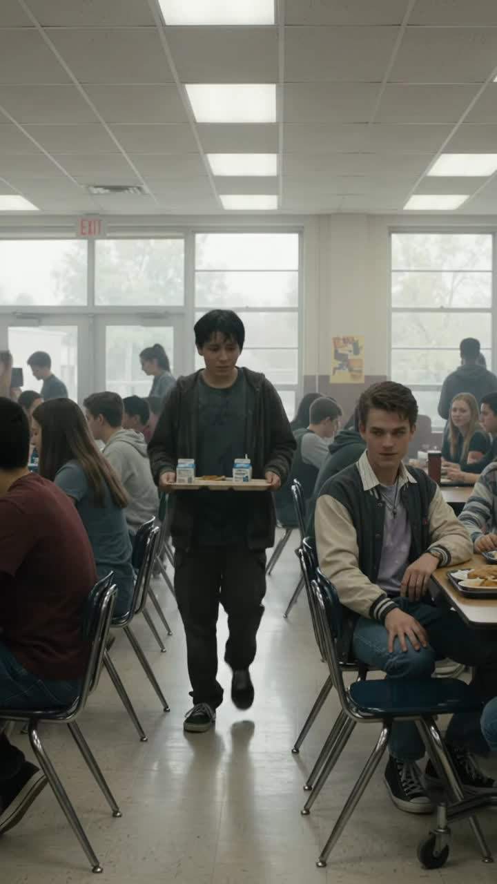 The day my chair disappeared in the cafeteria