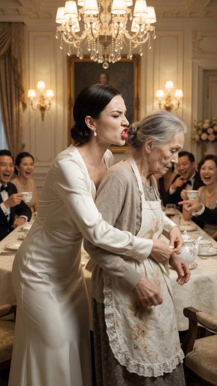 Husband Destroys Lavish Tea Party: His Wife's Twisted Inheritance Ritual Exposed, Leaving Her Humiliated and Their Dynasty Shattered.