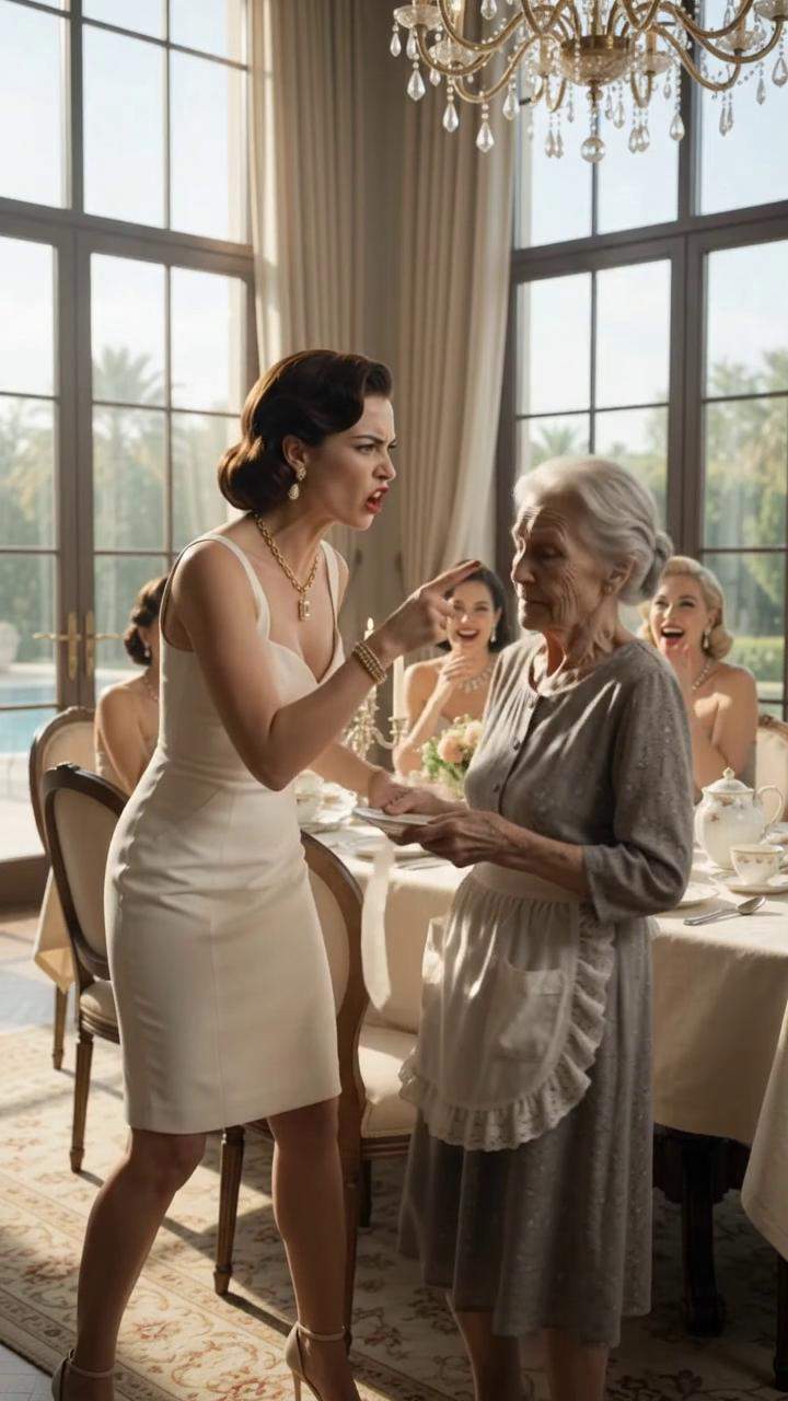 Luxury Tea Party Descends Into Chaos: Furious Husband Uncovers Daughter-in-Law's Cruel Plan to Expose Mother-in-Law's Dark Family Secrets, Shattering an Elite Dynasty!
